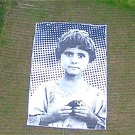 <strong>"Not A Bug Splat"</strong><br /><strong>Reprieve/Foundation For Fundamental Rights - BBDO Pakistan Lahore</strong> <br />Drone operators call civilian casualties “Bug Splats”. 90 x 60 foot poster of child victim, which operators many thousands of miles away saw on their screens, installed in heavily-bombed area of NW Pakistan. Operators’ morale plummeted; US government imposed new guidelines; no. of drone strikes down; civilian and child deaths reduced to almost zero.