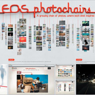 <strong>“Photochains”</strong><br /><strong>Canon EOS Camera - Leo Burnett Sydney</strong> <br />Canon regains market leadership. Canon EOS rises to record 67% market share, with special success vs. entry-level photographers 