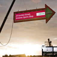 <strong>“Signpost”</strong><br /><strong>Nokia GPS Navigation Services - Farfar Stockholm</strong> <br />129% increase in users of Nokia Navigation Services